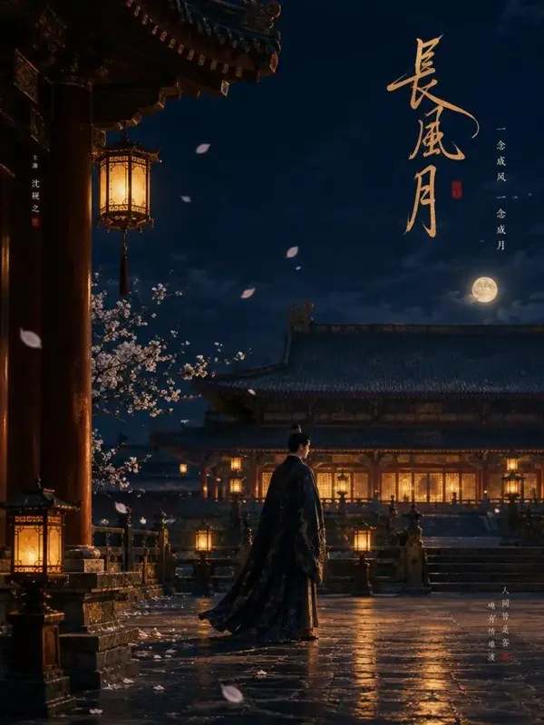剧场短剧《穿越成冷宫弃妃》封面海报，古装言情题材